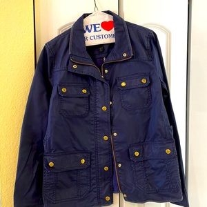 J Crew navy barn jacket